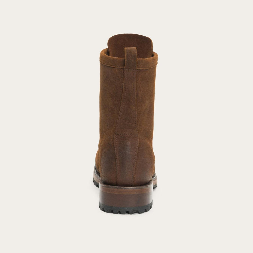 Women Shorties | Stetson Sam Lace Up Brown Suede