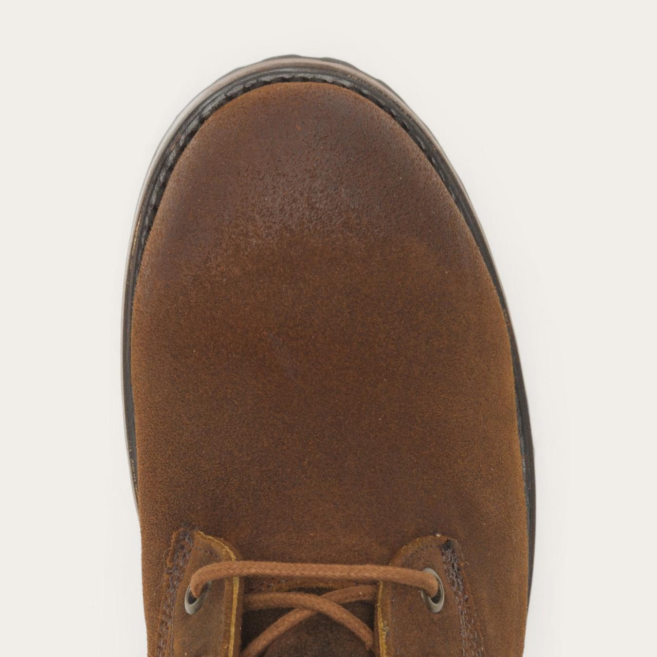 Women Shorties | Stetson Sam Lace Up Brown Suede