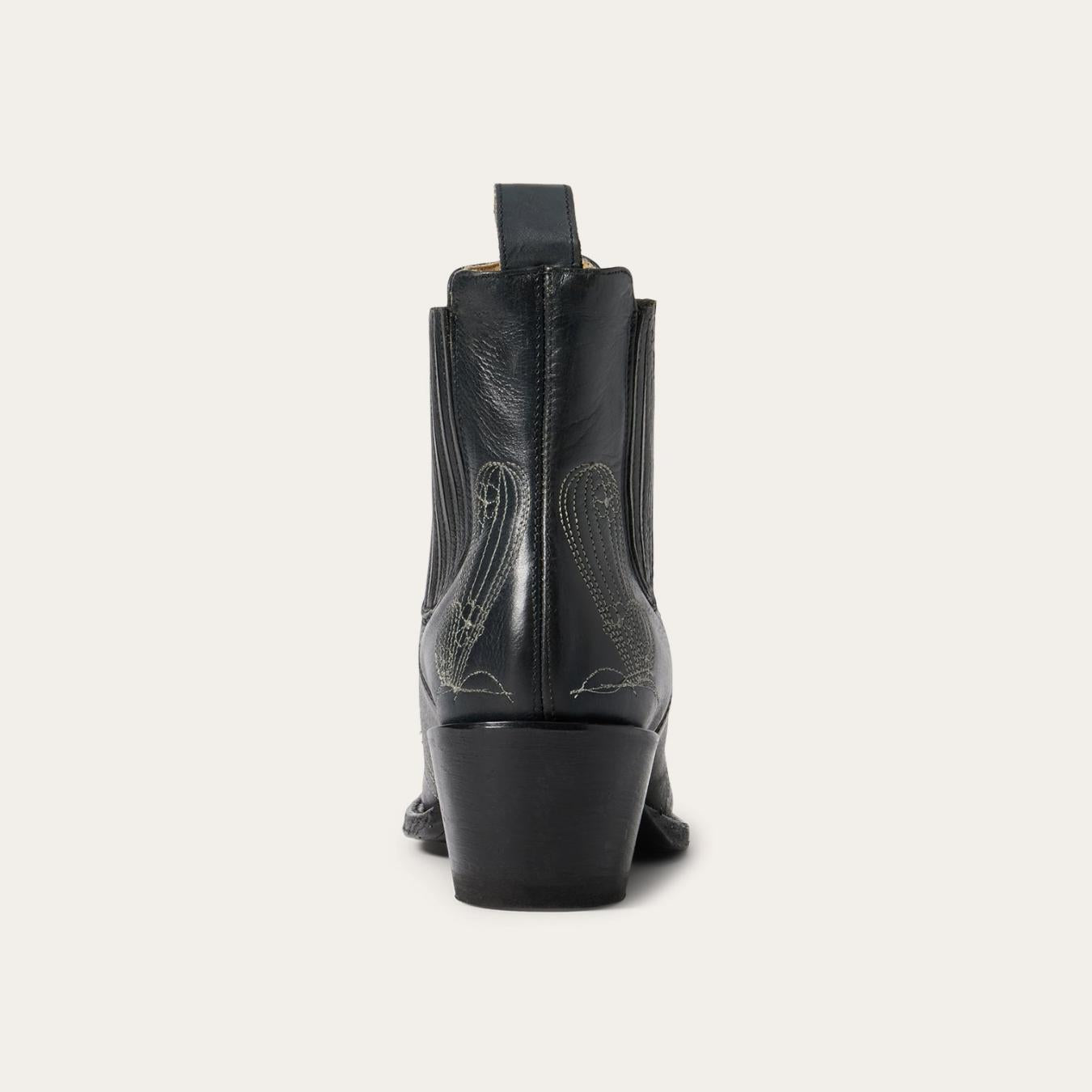 Women Shorties | Stetson Sedona Boot Black